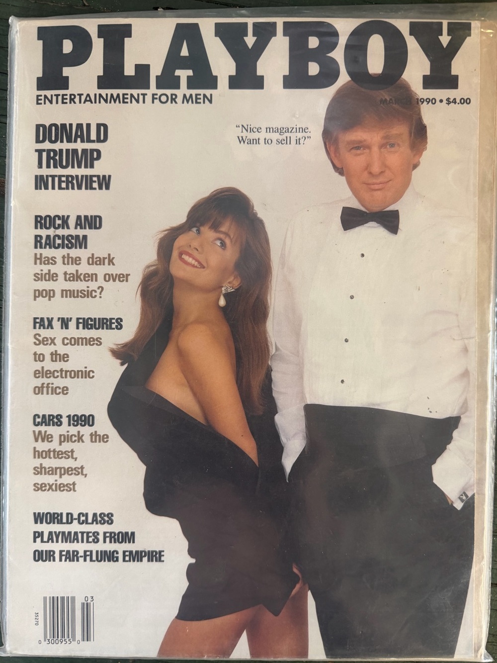 Vintage 1990 Trump Playboy
